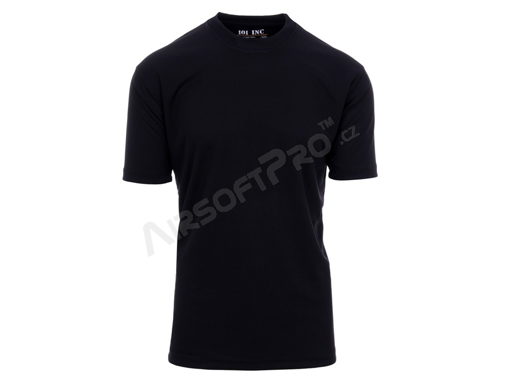 Tričko Tactical Quick Dry - čierné, veľ.XL [101 INC]