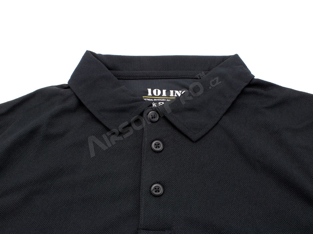 Pánske polo tričko Tactical Quick Dry - čierné, vel.3XL [101 INC]