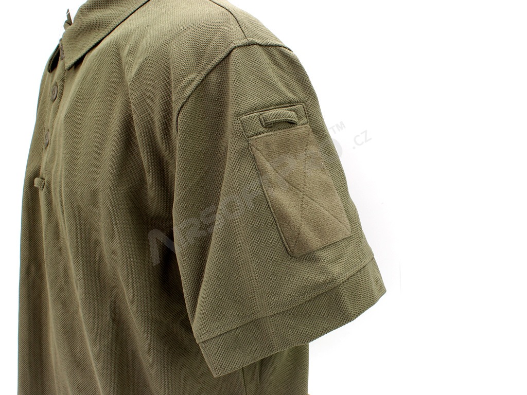 Pánske polo tričko Tactical Quick Dry - olivové, vel.S [101 INC]
