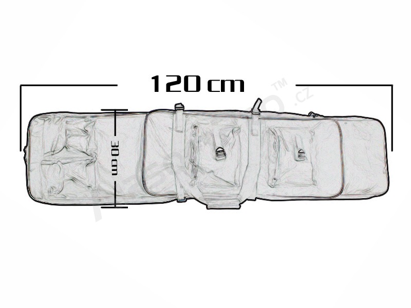 Prepravné púzdro na dlhú zbraň - 120cm - olivové (OD) [A.C.M.]