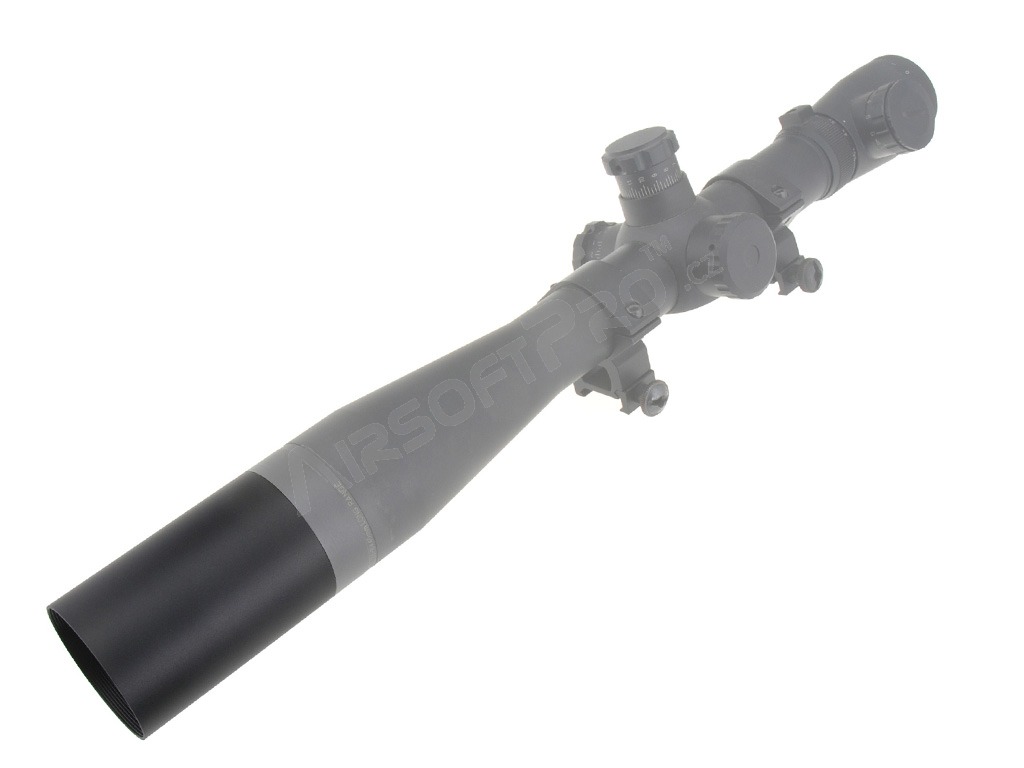 Krátka clona pre puškohľady s šošovkou priemerom 40mm (tubus 45mm) - čierna [A.C.M.]