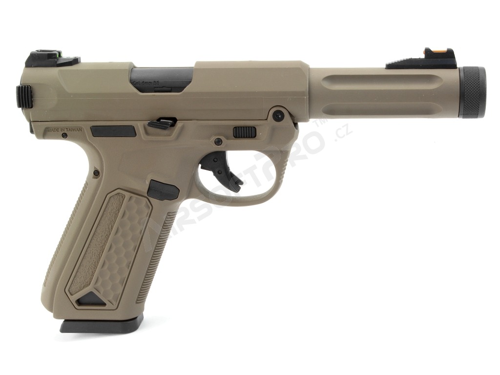 Airsoftová pištoľ AAP-01 Assassin GBB - FDE [Action Army]
