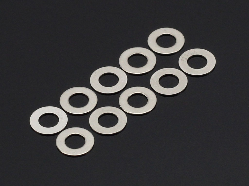 Vymedzovacie podložky ozubených kolies 3 x 0,3 mm - 10 ks [AirsoftPro]