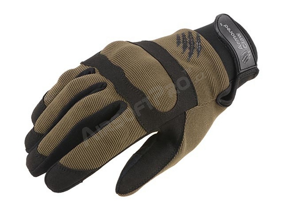 Vojenské taktické rukavice Shield Flex™ - OD, vel.XS [Armored Claw]