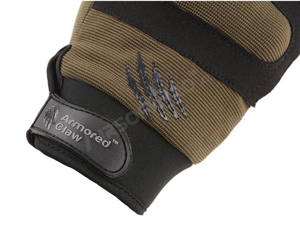 Vojenské taktické rukavice Shield Flex™ - OD, vel.XXL [Armored Claw]
