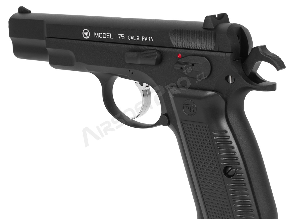 Airsoftová pištoľ CZ 75 - Blowback, plyn, celokov [ASG]