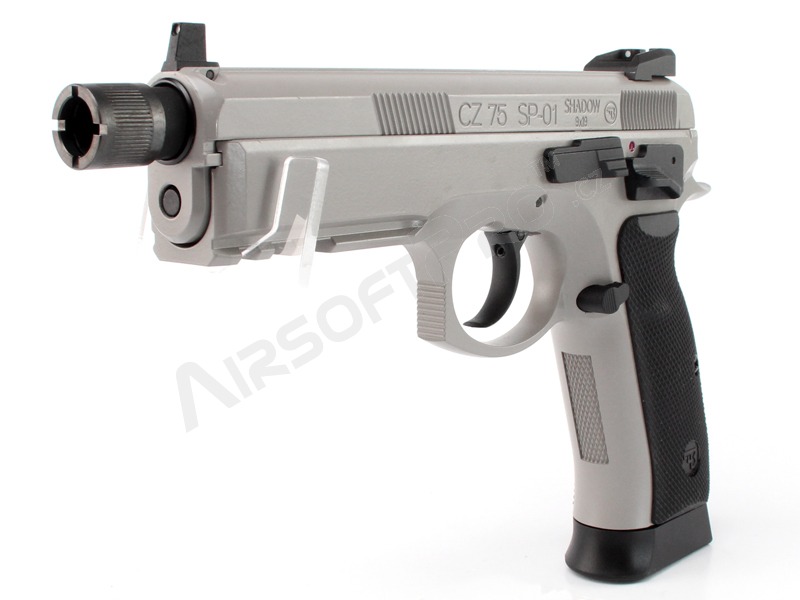 Airsoftová pištoľ CZ 75 SP-01 SHADOW Urban Grey - CO2, BlowBack, kovový záver [ASG]