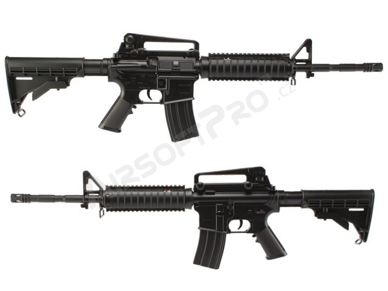 Airsoftová zbraň M4 RIS DS4 Carbine , kompletný set s príslušenstvom [ASG]
