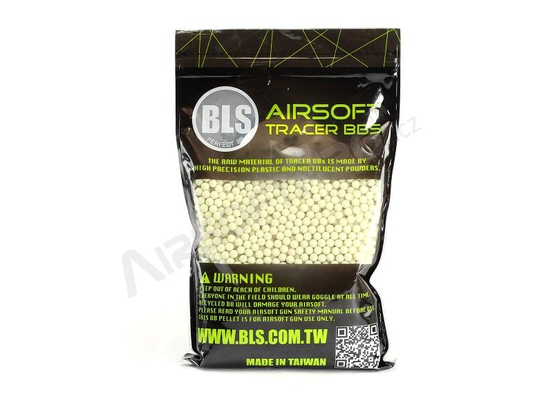 Airsoftové guličky nasvetľovacie BLS Tracer 0,25 g | 4000 ks | 1 kg - zelené [BLS]