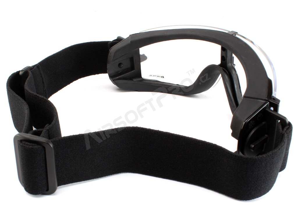 Taktické okuliare X800 Platinum (X800I) čierne - číre [Bollé]
