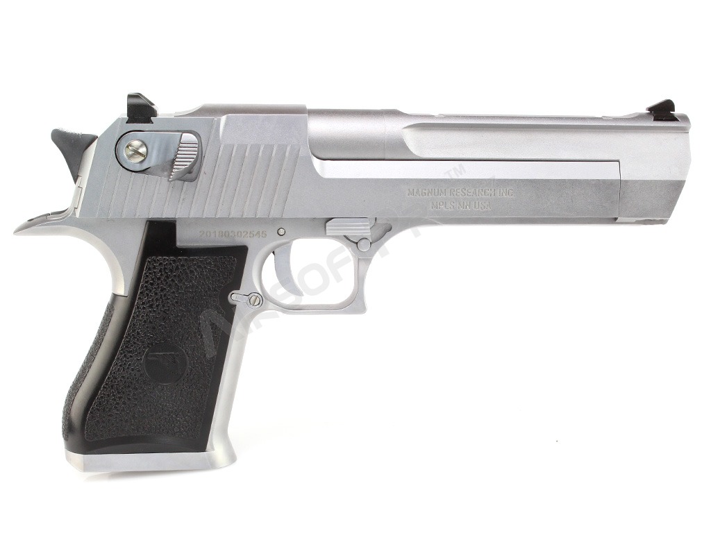 Airsoftová pištoľ Desert Eagle .50 AE, kovový záver, plyn BlowBack (GBB) - čierna [WE]