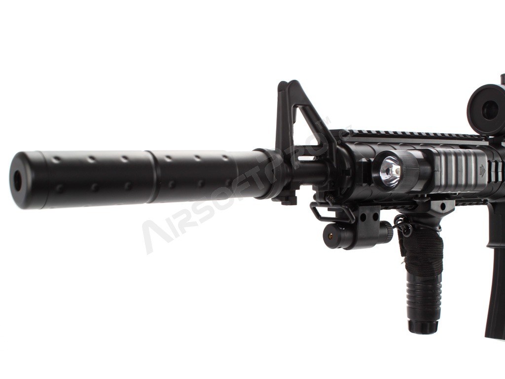 Airsoftová zbraň M4 RIS M83A2, kompletný set s príslušenstvom [Double Eagle]