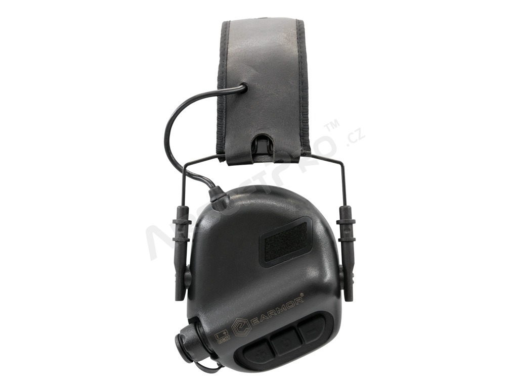 Elektronická slúchadlá Earmor M31 s AUX vstupom - čierna [EARMOR]