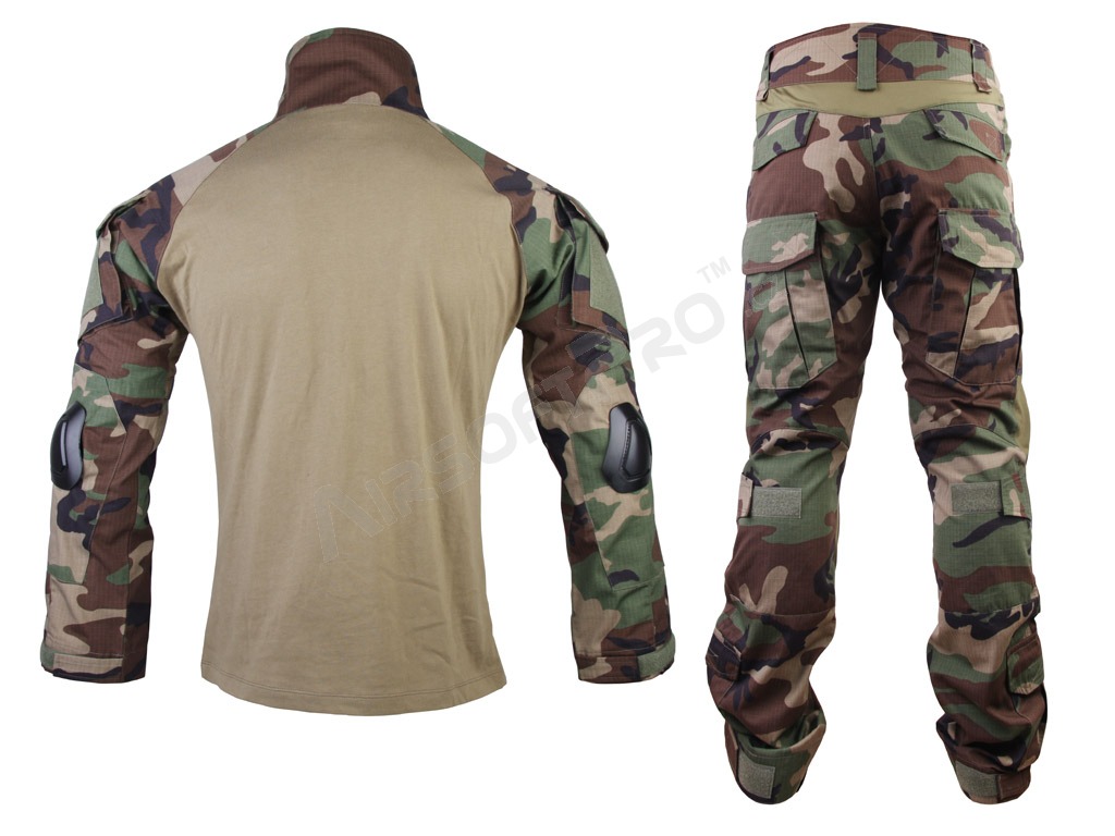 Bojová uniforma Woodland - Gen2, vel.S [EmersonGear]