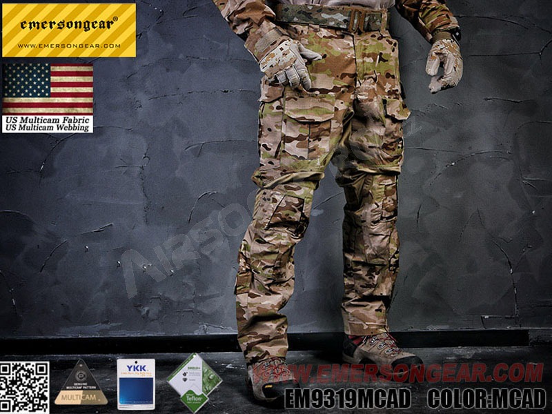 Maskáčové bojové nohavice G3 (vylepšená verzia) - Multicam Arid [EmersonGear]