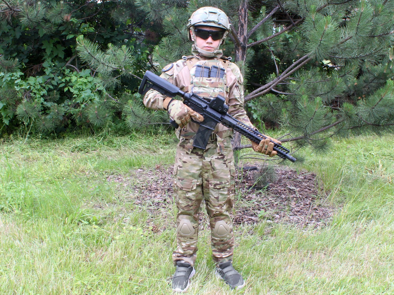 Bojová uniforma G3 pre deti - Multicam, 110-120cm [EmersonGear]