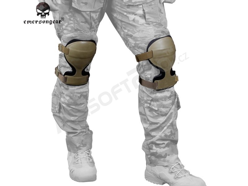 Vojenské kolenné chrániče štýlu ARC - TAN [EmersonGear]