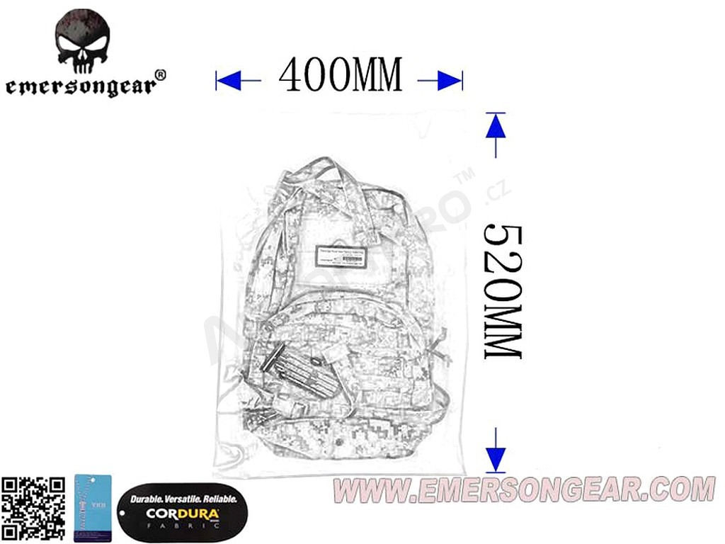 Modulárny útočný batoh 500D na MOLLE väzbu, 15L - FG [EmersonGear]
