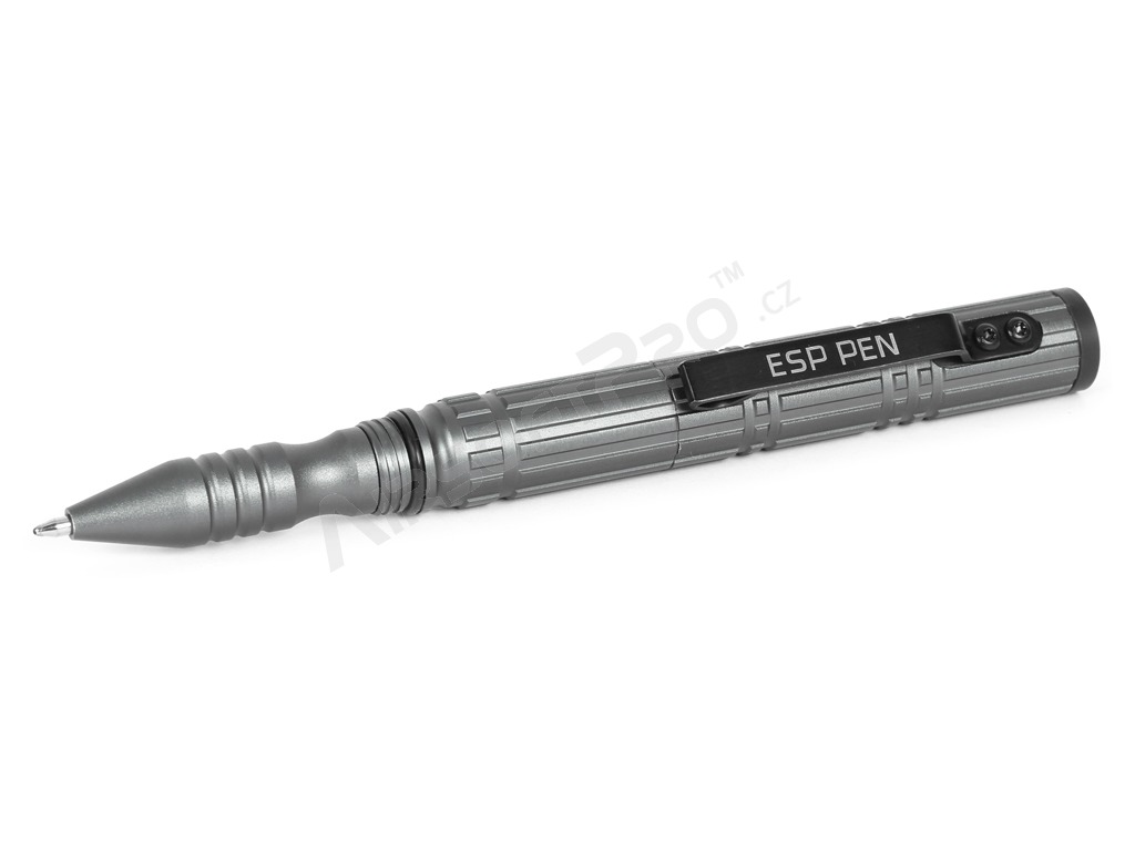 Kompaktné taktické pero s rozbíjačom skiel KBT-02 - titánové [ESP]