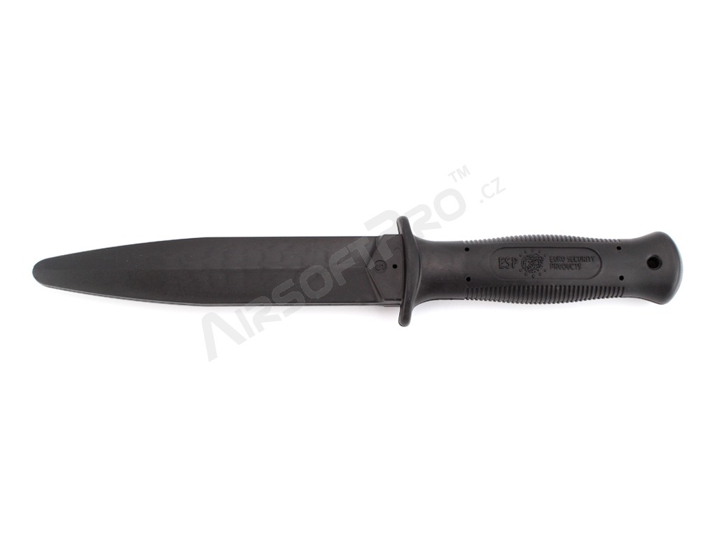 Tréningový nôž TK-01-S (mäkšia verzia) - čierný [ESP]