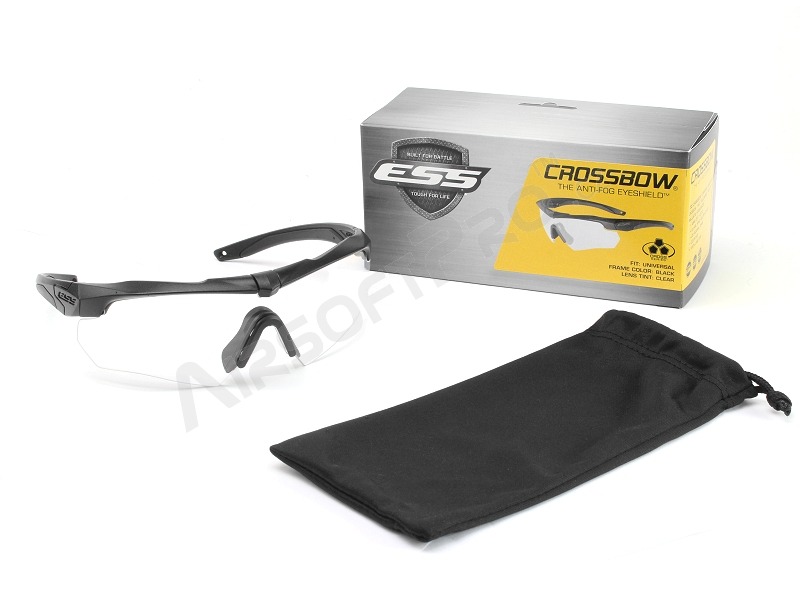Ochranné okuliare Crossbow ONE s balistickou odolnosťou - číre [ESS]