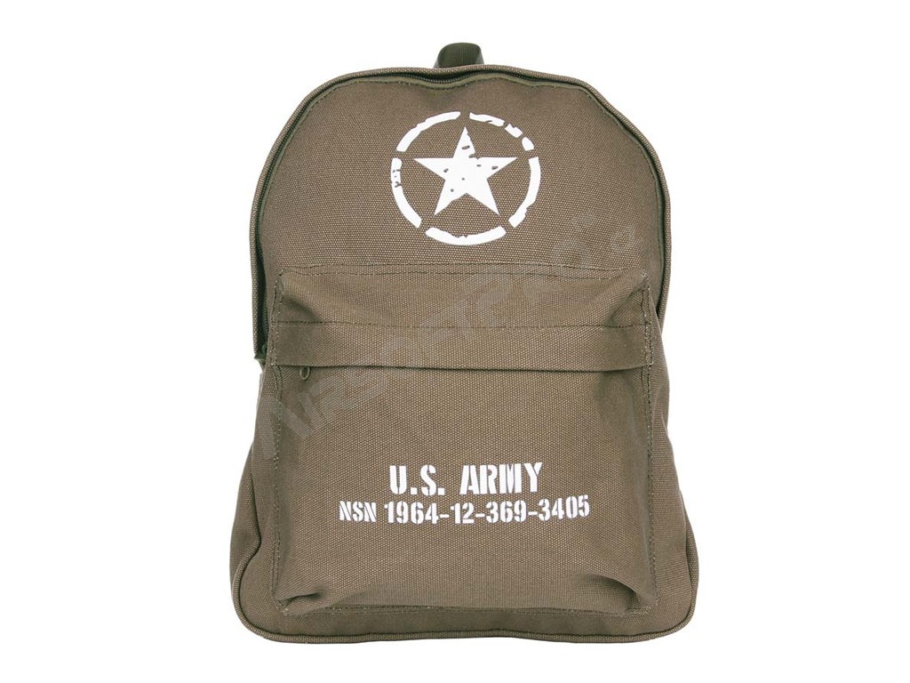 Detský batoh 11L U.S. Army - zelený [Fostex Garments]