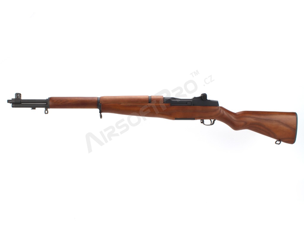 Airsoftová zbraň M1 Garand ETU, celokov, pravé drevo [G&G]