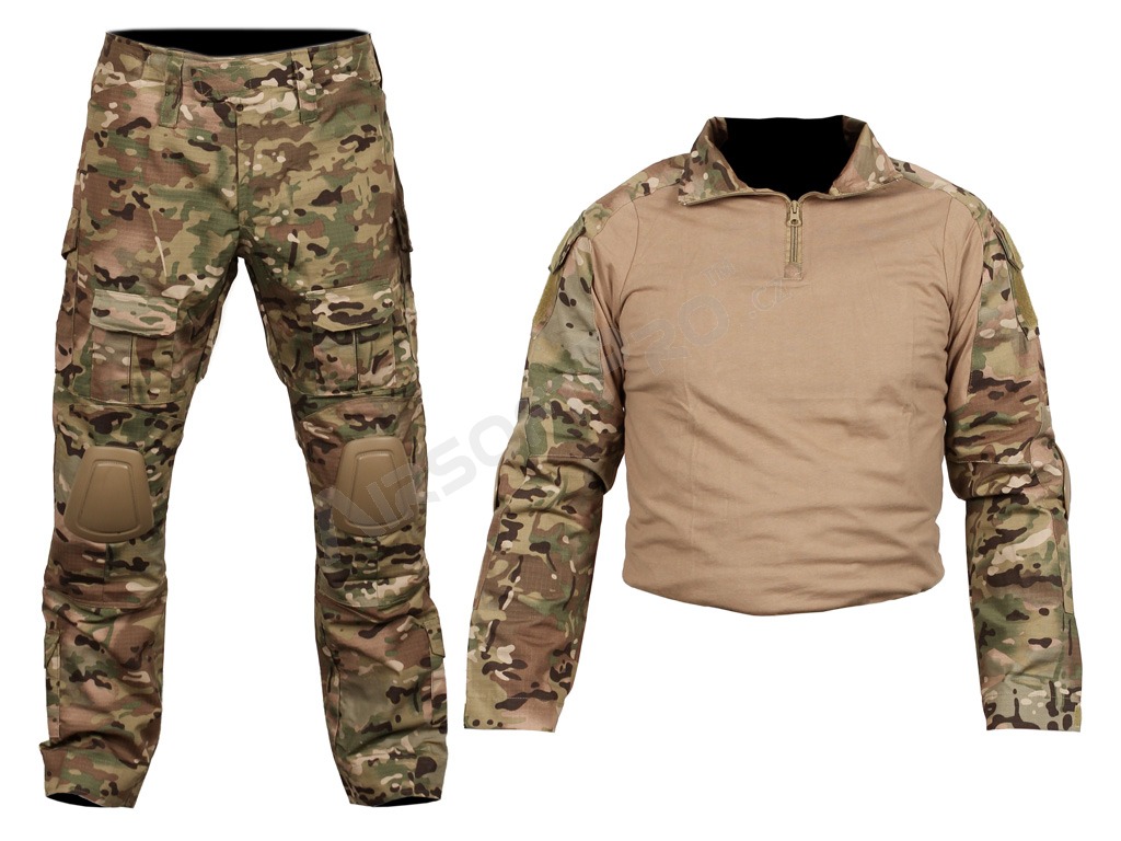 Bojová uniforma s chráničmi - Multicam, Veľ. M [Imperator Tactical]