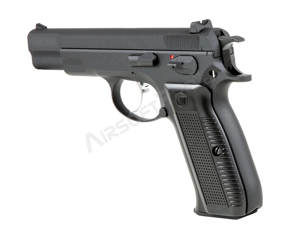 Airsoftová pištoľ KP-09 CZ75 - plyn, celokov, BlowBack, verzia 2 [KJ Works]