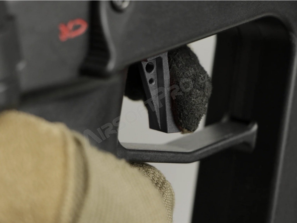 Speed Flat Trigger Blade CNC spúšť pre Krytac Kriss Vector - čierna [Airtech Studios]