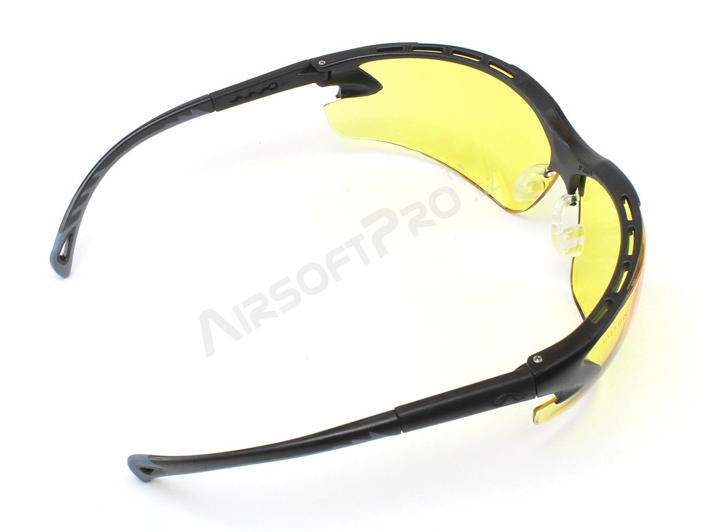 Ochranné okuliare Venture 3, nezahmlievajúce - žlté [Pyramex]