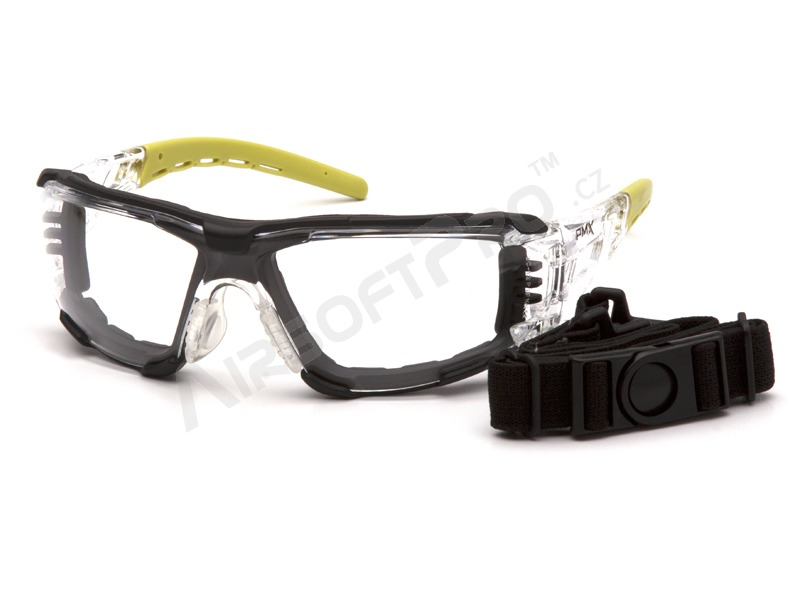 Ochranné okuliare Fyxate, H2MAX nezahmlievajúce - číre [Pyramex]