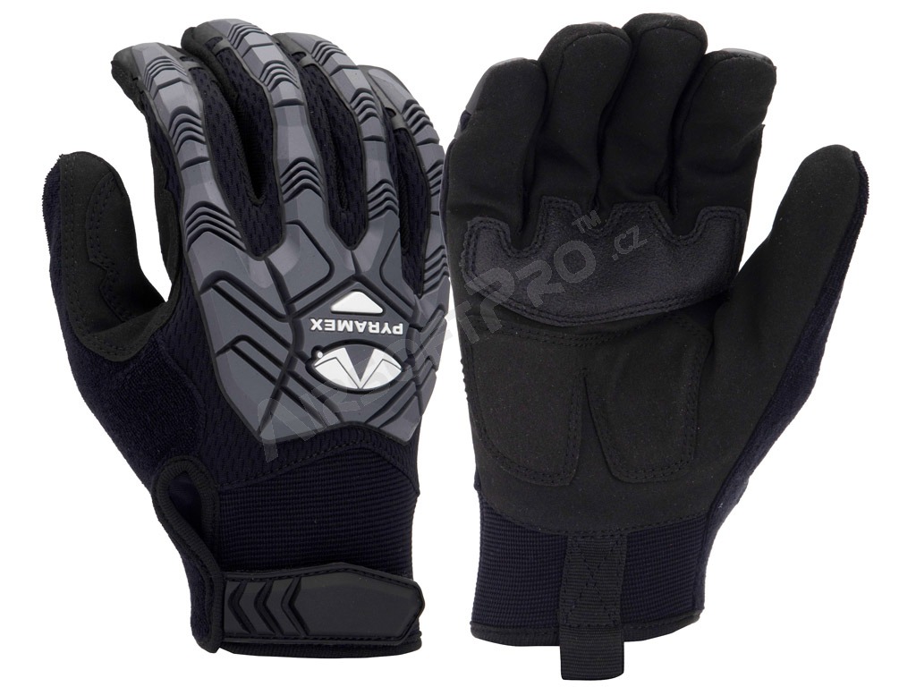 Taktické rukavice GL204HT - čierno/šedé, vel.XL [Pyramex]