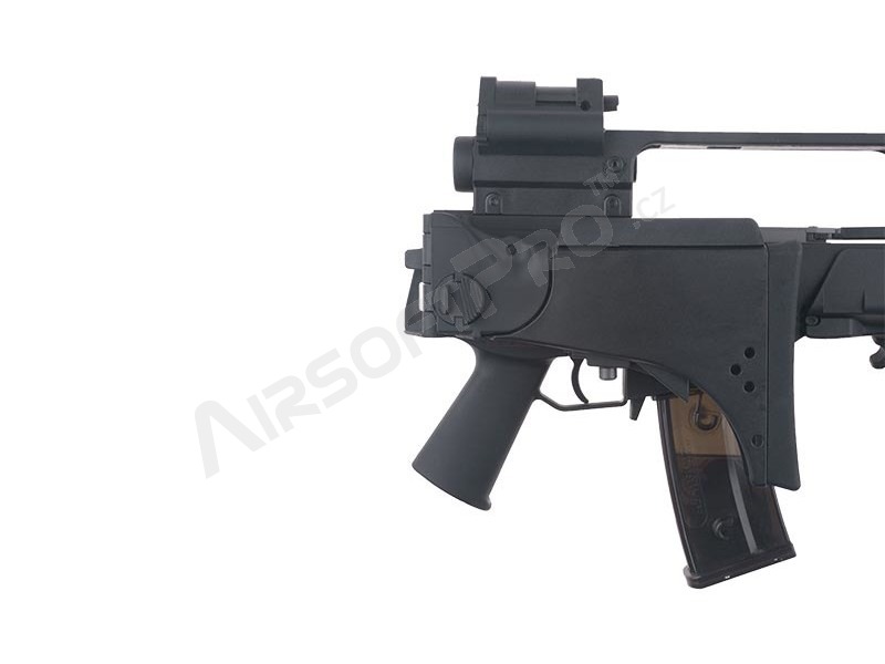 Airsoftová zbraň SA-G13V EBB s optikou, kolimátorom a dvojnožkou, čierna [Specna Arms]