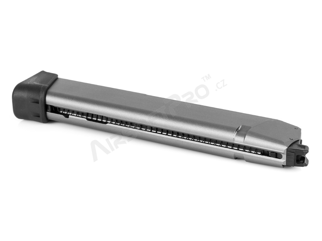 CNC Plynový zásobník Lightweight na 50 rán pre TM/WE/VFC G-series pištoľ - sivý [TTI AIRSOFT]