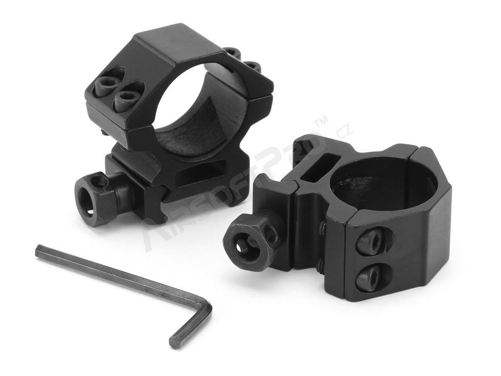 25,4 mm montážne krúžky pre RIS lišty - nízke [Vector Optics]