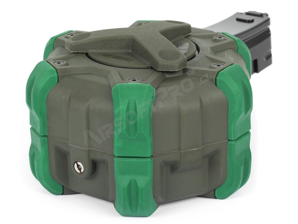 Plynový bubnový zásobník pre MP5 - olivový [WE]