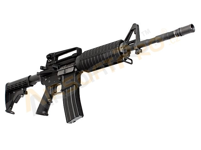 Airsoftová zbraň M4A1 GBB - celokov, BlowBack, čierna [WE]
