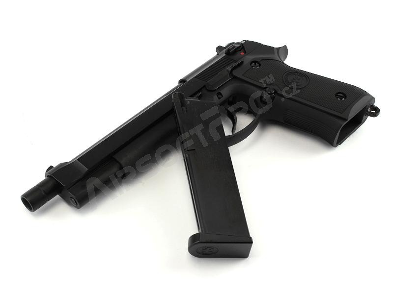 Airsoftová pištoľ M92L Dual tone - celokov, BlowBack, CO2 verzia [WE]