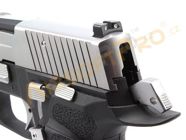 Airsoftová pištoľ P-VIRUS F226, celokov, BlowBack, LED BOX [WE]