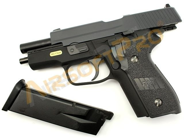 Airsoftová pištoľ F228 (P228) - celokov, BlowBack [WE]