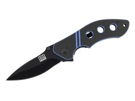 Zatvárací nôž H351-G1 - čierný/modrý [101 INC]