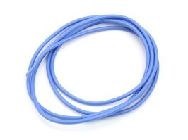 Silikónový kábel prierez 0,75mm2, 18#AWG, modrý - 1 meter [TopArms]