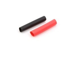 Smršťovací bužírka 3mm - červená a čierna [TopArms]