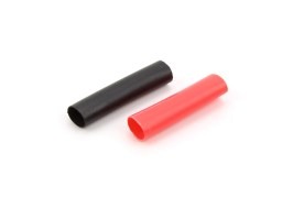 Smršťovací bužírka 4mm - červená a čierna [TopArms]
