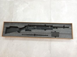 Airsoftová elektrická zbraň M14 EBR s pevnou pažbou - NEFUNKČNÁ [STAR]