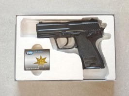 Airsoft pištoľ HW SP8 Compact Heavy weight - čierna - NEFUNKČNÁ [Y&P]