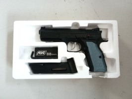 Airsoftová pištoľ CZ SHADOW 2 - CO2, BlowBack, celokov - čierná - VRÁTENÁ [ASG]