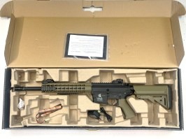 Airsoftová zbraň M4 KEYMOD MUR 10