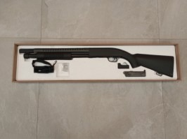 Airsoft brokovnica M58A, pevná pažba - NEFUNKČNÉ [Double Eagle]